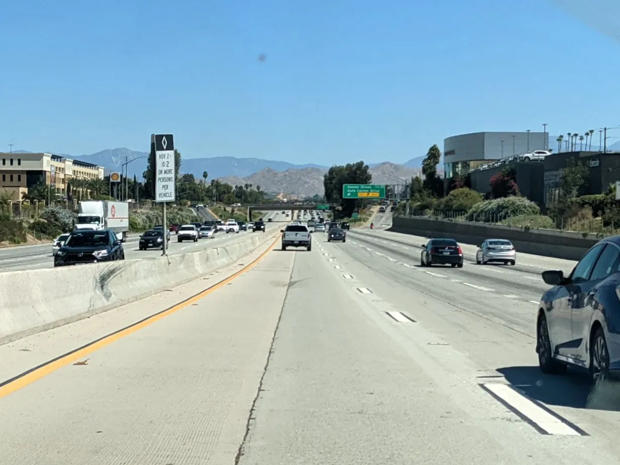 Freeway (65 mph speed limit)